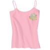 Juniors 1x1 Rib Spaghetti Strap Tank Thumbnail