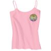 Juniors 1x1 Rib Spaghetti Strap Tank Thumbnail