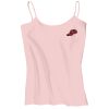 Juniors 1x1 Rib Spaghetti Strap Tank Thumbnail