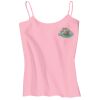 Juniors 1x1 Rib Spaghetti Strap Tank Thumbnail