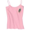 Juniors 1x1 Rib Spaghetti Strap Tank Thumbnail