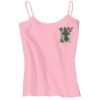 Juniors 1x1 Rib Spaghetti Strap Tank Thumbnail