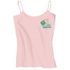 Juniors 1x1 Rib Spaghetti Strap Tank Thumbnail