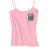 Juniors 1x1 Rib Spaghetti Strap Tank Thumbnail