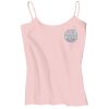 Juniors 1x1 Rib Spaghetti Strap Tank Thumbnail