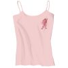 Juniors 1x1 Rib Spaghetti Strap Tank Thumbnail