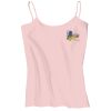 Juniors 1x1 Rib Spaghetti Strap Tank Thumbnail