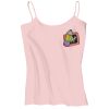 Juniors 1x1 Rib Spaghetti Strap Tank Thumbnail