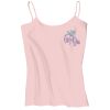 Juniors 1x1 Rib Spaghetti Strap Tank Thumbnail