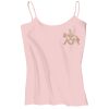 Juniors 1x1 Rib Spaghetti Strap Tank Thumbnail