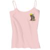 Juniors 1x1 Rib Spaghetti Strap Tank Thumbnail
