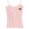 Juniors 1x1 Rib Spaghetti Strap Tank Thumbnail