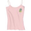 Juniors 1x1 Rib Spaghetti Strap Tank Thumbnail