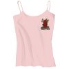 Juniors 1x1 Rib Spaghetti Strap Tank Thumbnail