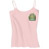 Juniors 1x1 Rib Spaghetti Strap Tank Thumbnail