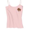 Juniors 1x1 Rib Spaghetti Strap Tank Thumbnail