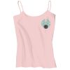Juniors 1x1 Rib Spaghetti Strap Tank Thumbnail