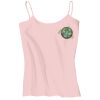 Juniors 1x1 Rib Spaghetti Strap Tank Thumbnail