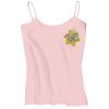 Juniors 1x1 Rib Spaghetti Strap Tank Thumbnail