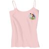 Juniors 1x1 Rib Spaghetti Strap Tank Thumbnail