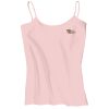Juniors 1x1 Rib Spaghetti Strap Tank Thumbnail