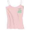 Juniors 1x1 Rib Spaghetti Strap Tank Thumbnail