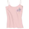 Juniors 1x1 Rib Spaghetti Strap Tank Thumbnail