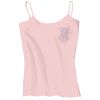 Juniors 1x1 Rib Spaghetti Strap Tank Thumbnail
