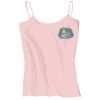 Juniors 1x1 Rib Spaghetti Strap Tank Thumbnail