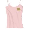 Juniors 1x1 Rib Spaghetti Strap Tank Thumbnail