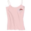 Juniors 1x1 Rib Spaghetti Strap Tank Thumbnail