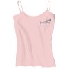 Juniors 1x1 Rib Spaghetti Strap Tank Thumbnail