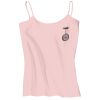 Juniors 1x1 Rib Spaghetti Strap Tank Thumbnail