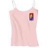 Juniors 1x1 Rib Spaghetti Strap Tank Thumbnail