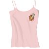 Juniors 1x1 Rib Spaghetti Strap Tank Thumbnail