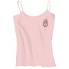 Juniors 1x1 Rib Spaghetti Strap Tank Thumbnail