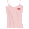 Juniors 1x1 Rib Spaghetti Strap Tank Thumbnail