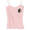 Juniors 1x1 Rib Spaghetti Strap Tank Thumbnail
