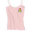 Juniors 1x1 Rib Spaghetti Strap Tank Thumbnail
