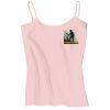 Juniors 1x1 Rib Spaghetti Strap Tank Thumbnail