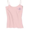Juniors 1x1 Rib Spaghetti Strap Tank Thumbnail