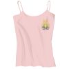 Juniors 1x1 Rib Spaghetti Strap Tank Thumbnail