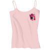 Juniors 1x1 Rib Spaghetti Strap Tank Thumbnail