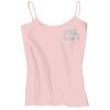 Juniors 1x1 Rib Spaghetti Strap Tank Thumbnail