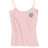 Juniors 1x1 Rib Spaghetti Strap Tank Thumbnail