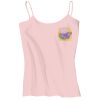 Juniors 1x1 Rib Spaghetti Strap Tank Thumbnail