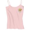 Juniors 1x1 Rib Spaghetti Strap Tank Thumbnail