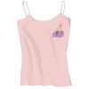 Juniors 1x1 Rib Spaghetti Strap Tank Thumbnail