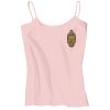 Juniors 1x1 Rib Spaghetti Strap Tank Thumbnail