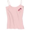 Juniors 1x1 Rib Spaghetti Strap Tank Thumbnail